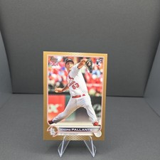 2022 Topps UK Edition Andre Pallante #69 RC Gold Border /25
