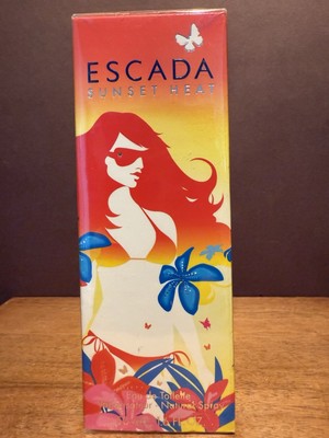 ESCADA SUNSET HEAT for Women 1.6 fl. oz /50 ml Eau de Toilette Spray Sealed RARE