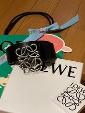LOEWE Chunky Anagram 90 Black Good Condition belt