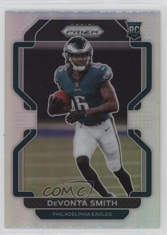 2021 Panini Prizm Rookie Variation Silver Prizm DeVonta Smith #V-335 1q0b