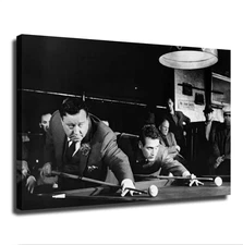 Paul Newman Vintage Posters The Hustler Movie Poster Canvas Printing Wall Art 