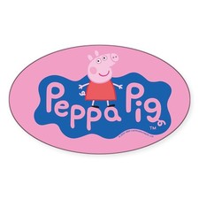 Cafepress Peppa Pig Oval Bumper Sticker Euro Oval Car Decal 1247671508 Cafepress Peppa Pig Oval Bumper Sticker Euro Oval Car Decal 1247671508
