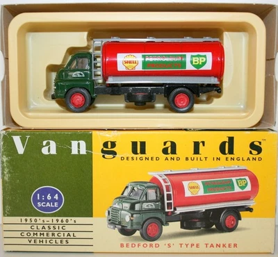 Vanguards 1/64 Scale VA7001 - Bedford S Type Tanker - Shell BP - Photo 1/3