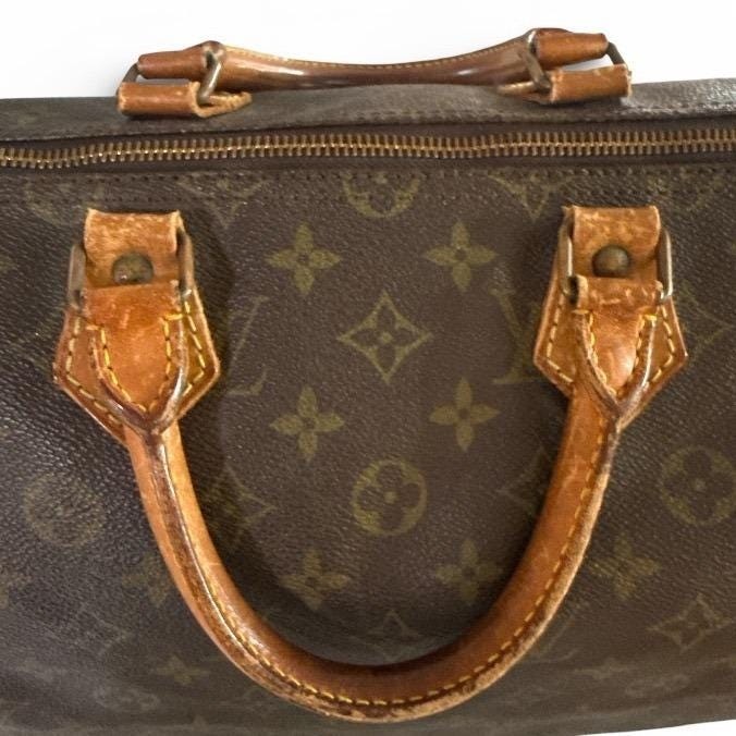 Louis Vuitton Vintage Monogram Speedy 35 thumbnail 3