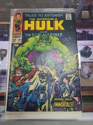 TALES TO ASTONISH #101 (Marvel Comics 1968) -- Silver Age Hulk 