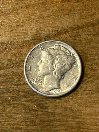 1941 Mercury Dime XF+