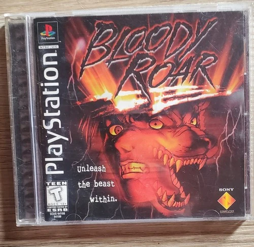 Bloody Roar, 1998 PlayStation 1 - Complete W/ Manual and Disc
