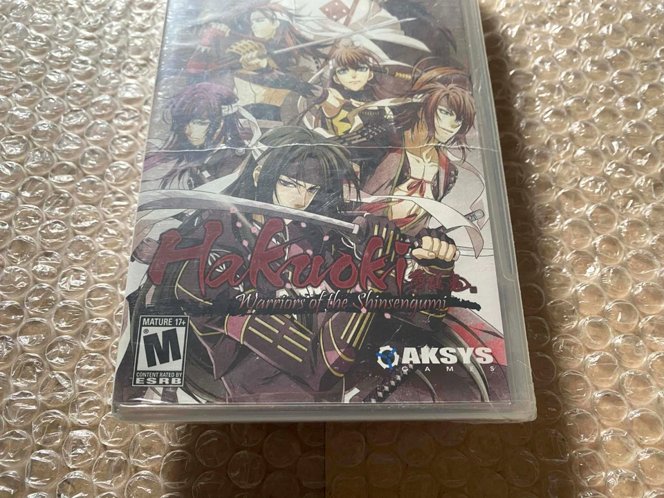 Hakuoki: Warriors of the Shinsengumi (PSP, 2013) - BRAND NEW / SEALED / SCARF - Image 3 of 4