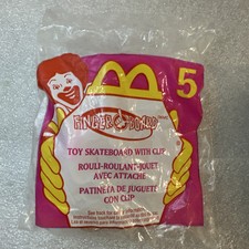 2000 McDonald's Happy Meal Toy Skateboard Finger Board with Clip 5