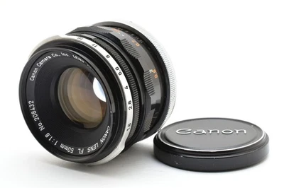 Canon FL 50mm F1.8 MF Standard Prime Lens from JAPAN #2910 - Image 1 of 4