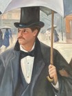 Hand Painted Replica Of “Paris Street, Rainy Day” By Gustave Caillebotte. Large. — photo 5
