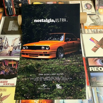 Frank Ocean 'nostalgia, ULTRA.' Album Poster - 11x17