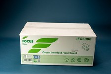 Green Interfold Hand Towel 1ply x 5000