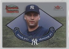 2002 Fleer Tradition Diamond Tributes Derek Jeter #3DT HOF 0d2