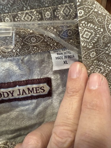 Cody James Western Langarm Hemd mit Knopfleiste Größe XL - Bild 3 von 7