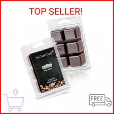 The Candle Daddy Coffee Maximum Scented Wax Cubes/Melts- 2 Packs -4 Ounces Total