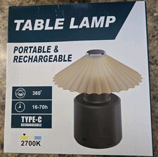 LED Night Light   Touch Dimmable Portable Table Lamp, Soft Warm Light Green Top