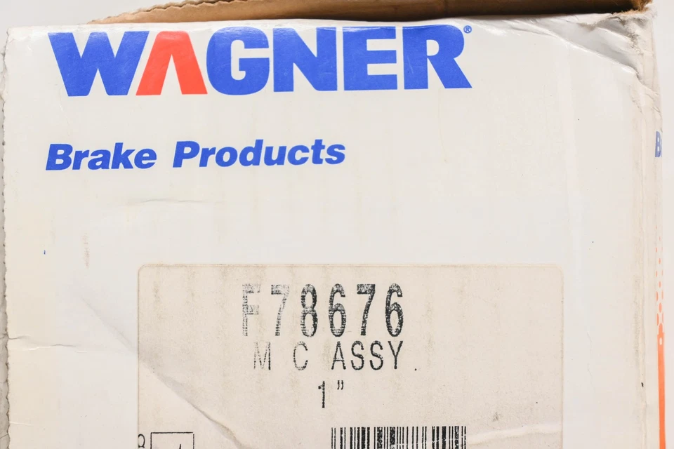 Kit de cilindro maestro de freno Wagner F78676 NOS Foto 3 de 3