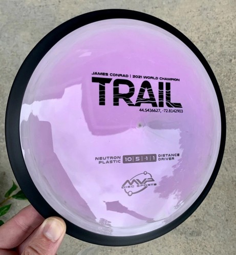 Axiom MVP Neutron Trail - Transitional Color Swirl James Conrad Series Disc Golf - Picture 7 of 24