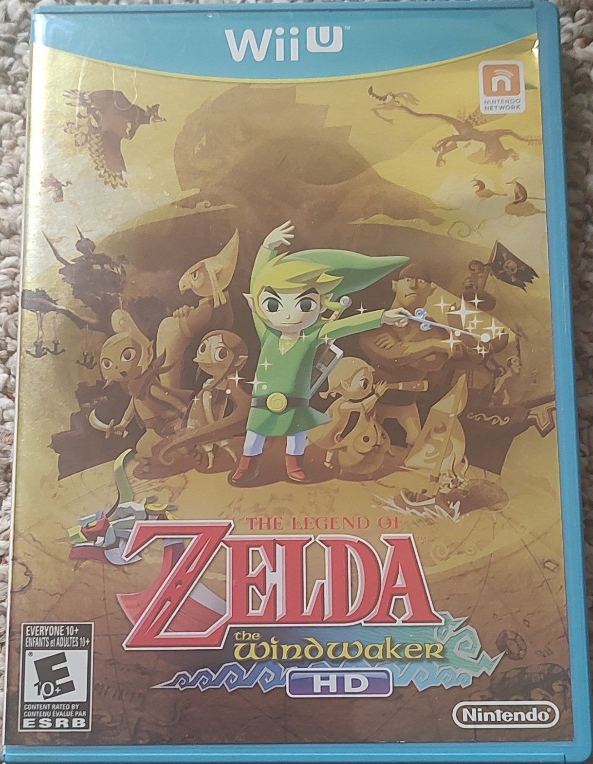 Nintendo The Legend of Zelda: The Wind Waker HD Nintendo Wii U E10+