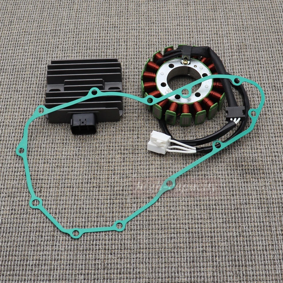 Estator + Rectificador de voltaje + Junta apta para Kawasaki Ninja Vulcan S 650 Versys 2012-2016 Foto 4 de 4