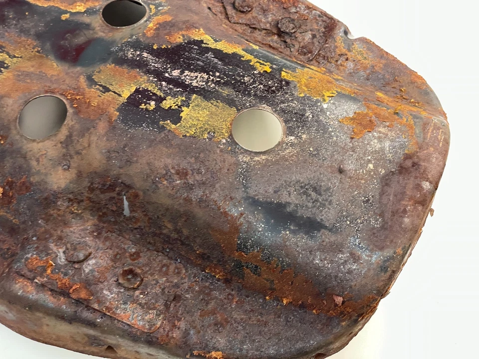 1975 Honda MR175 Elsinore OEM Seat Pan MR 175 RUST - Image 3 of 4