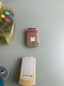 SEGA Dreamcast Used Kitty and Blue Official discoloration Controller 4 set