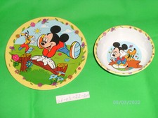Mickey Mouese Motiv,Goofy,Walt Disney,Geschirrset,Melamin,Müsli Schüssel,Teller