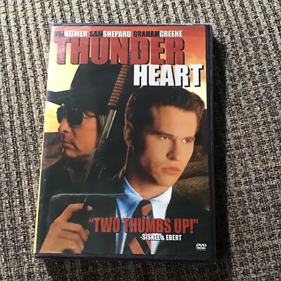 THUNDERHEART 1992 DVD BRAND NEW SONY PRINT WIDESCREEN VAL KILMER