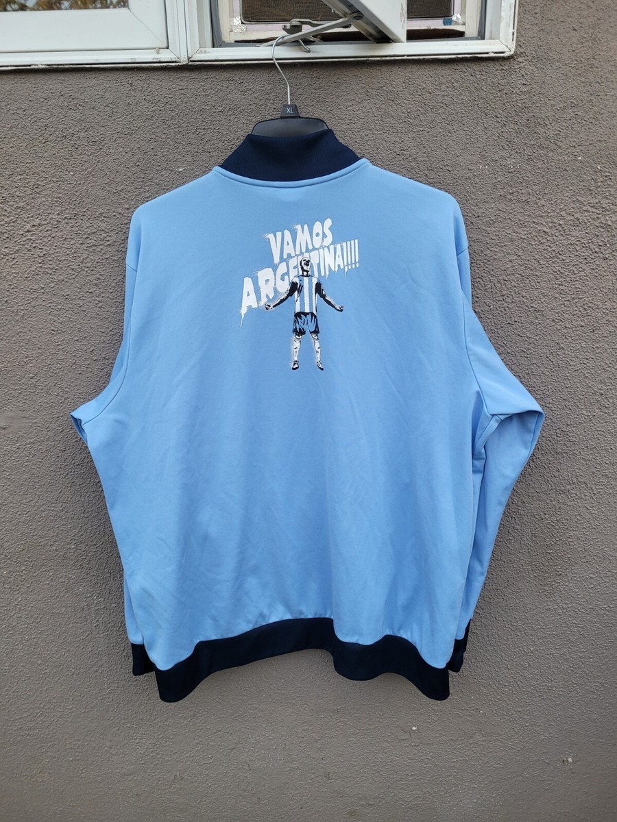 Varsity Jacket Blue Palm Angels Track Jacket Taped Blue Palm