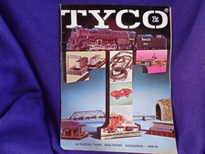 1968-69 VINTAGE TYCO HO ELECTRIC TRAINS SPEEDWAYS CATALOG DEALER PRICE LIST