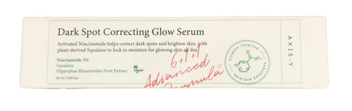 AXIS Y Dark Spot Correcting Glow Serum 50ml لندبات حب الشباب تصبغ البلازما