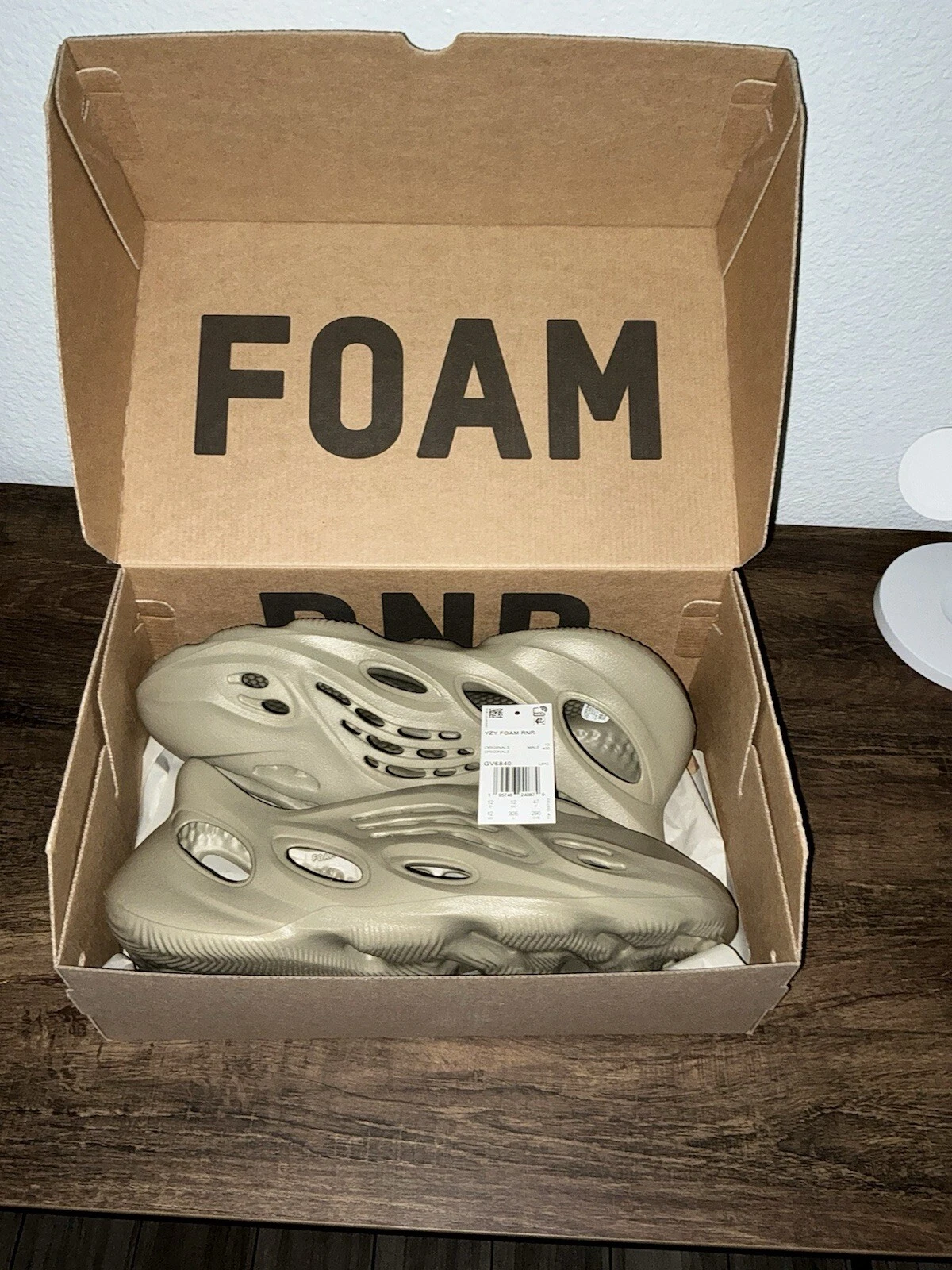 Adidas Yeezy Stone Salt DeadStock taglia 12