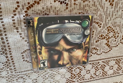 Command & Conquer Renegade 2002 PC Game With Operations Manual