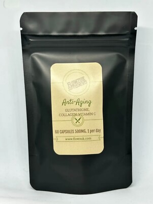 GLUTATHIONE Hautaufhellungskapseln + Kollagen Vitamin C Anti-Aging Nahrungsergänzung