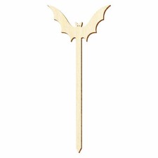 Holz Blumenstecker Fledermaus - Deko Basteln 10-50cm