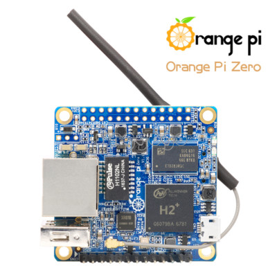 Orange Pi Zero/Zero NAS H2 512MB WiFi SBC Expansion Board USB Black ABS Case D
