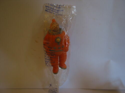 Figurine Tintin – Dupont Avec Canne Main Droite – Plastique Heimo – Édition Lombard