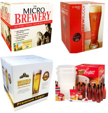 Home Brew Beginner Starter Pack Present Kit Beer Lager Cider Brewing Making Pack