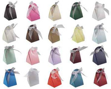 Scatole bomboniere matrimonio top rotonde - scegli il colore - scegli la QTY - SC15, 10, 50, 100