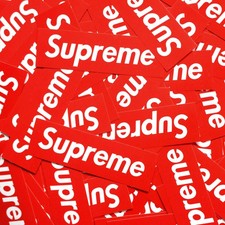 gucci supreme sticker
