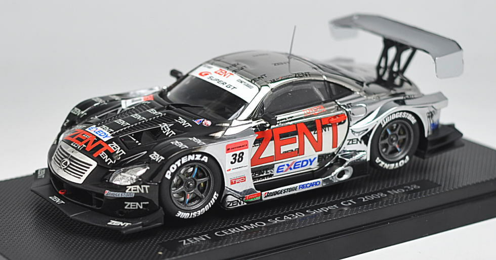 EBBRO 1/43 Zent CERUMO SC430 Super GT500 2007 # 38 Finished