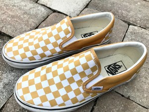 vans slip on amarelo