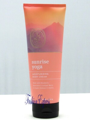 BATH & BODY WORKS AROMATHERAPY SUNRISE YOGA CODY CREAM 8 OZ