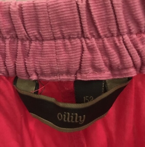 Oilily skirt sz girls size 11-12 152 flower pink cotton - Picture 4 of 6