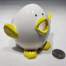 Ceramic Chick Egg White Yolk Separator Or Trinket Dish Easter Tumbleweed Pottery