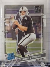 2023 CLEARLY DONRUSS #51 AIDAN O'CONNELL CLEARLY RATED ROOKIE RAIDERS 🔥🇨🇦🇺🇸