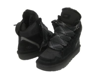 U G G Highmel Black Chestnut Sand Suede Women's Sizes Sneakers Boots High Top