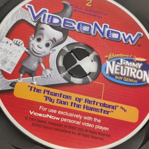 NICKELODEON VIDEO NOW DVD 3 disc Jimmy Neutron Fairly Odd Parents kids - Picture 3 of 5