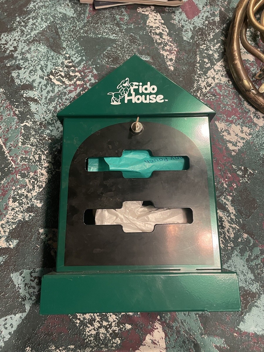 Waste Station Fido House Pet Waste Bags Fido House Pet Waste Bag